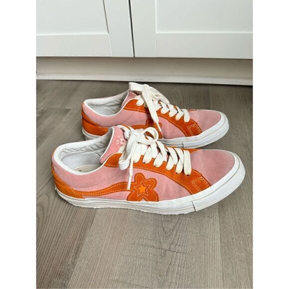 Converse One Star OX x Golf Le Fleur Candy Pink 2018 Men’s 9.5 Women’s 11.5 - Picture 4 of 13